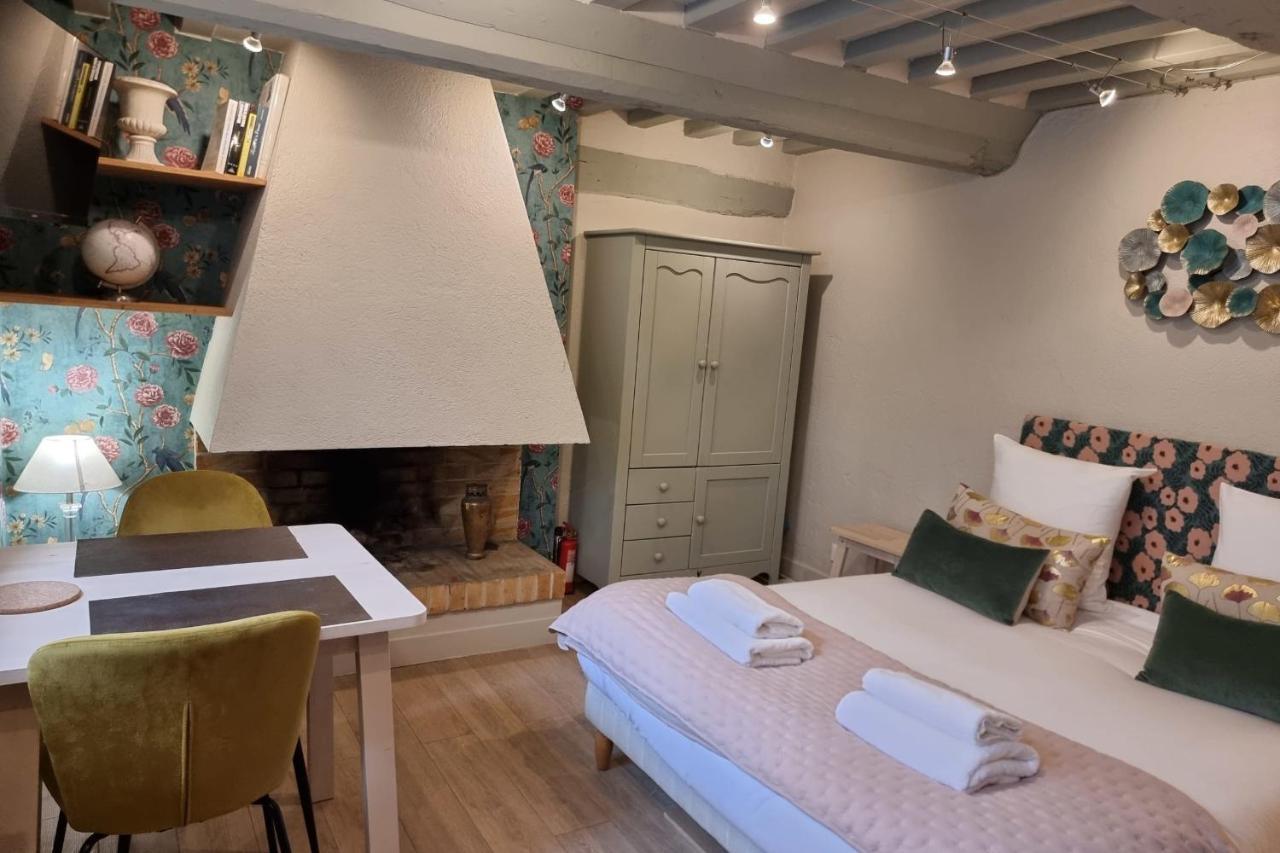The Saint Jean Suite - Cozy For 2 - Center Honfleur With Fireplace Zewnętrze zdjęcie