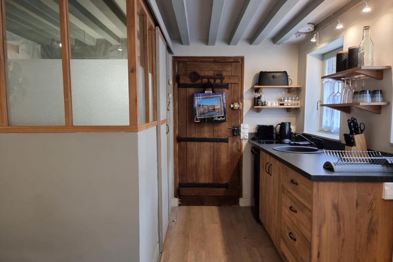 The Saint Jean Suite - Cozy For 2 - Center Honfleur With Fireplace Zewnętrze zdjęcie